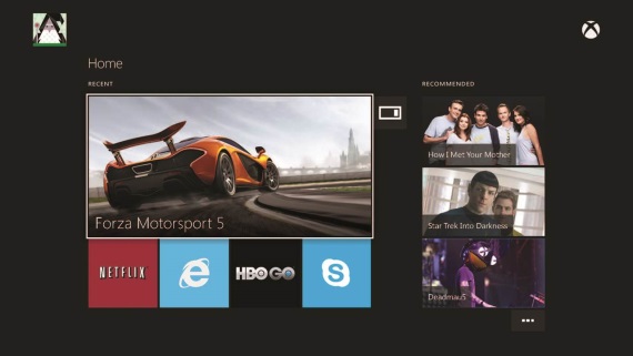 Ukka Xbox One menu
