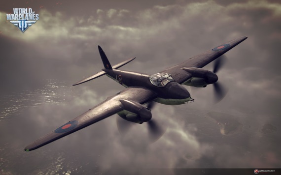 World of Warplanes m britsk lietadl