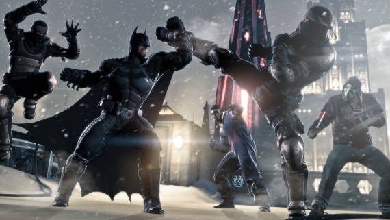 Batman Arkham Origins prezentcia z EG expo