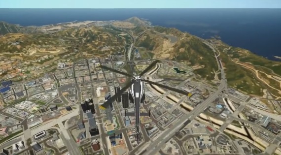 Cel mapa GTA V je u naportovan do PC verzie GTA IV