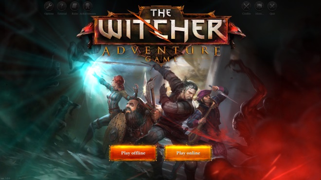 Dnes vyla Witcher Adventure Game