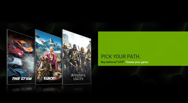 K Nvidia kartm si mete vybra jednu hru od Ubisoftu