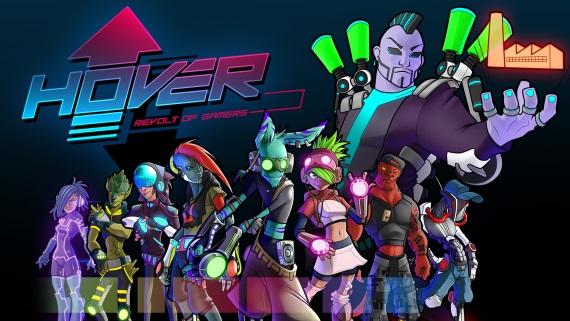 Hover: Revolt of Gamers spa kampa na Kickstarteri