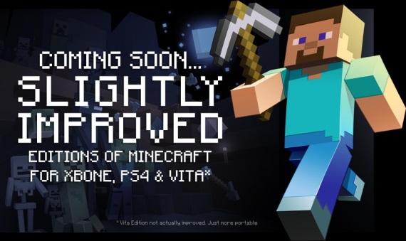 PS4, Xbox One a PS Vita edcie Minecraftu prdu u v auguste