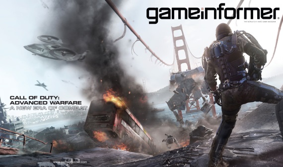 Gameinformer teasuje nov slo s Call of Duty Advanced Warfare na titulke