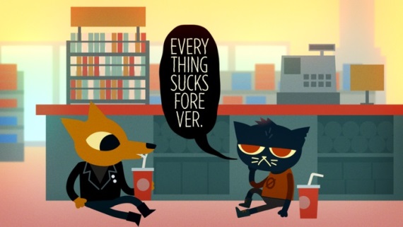 Night In The Woods ohlsilo prchod na PS4