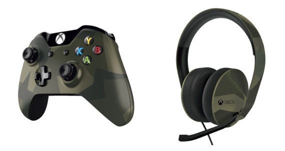 Microsoft predstavil maskov gamepad a headset pre Xbox One