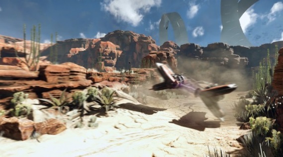 Mapa zo Star Wars Episode I: Racer na CryEngine
