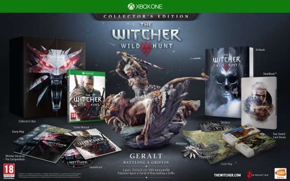 The Witcher 3 predstavuje exkluzvnu Xbox One zberatesk edciu a nov kartov hru