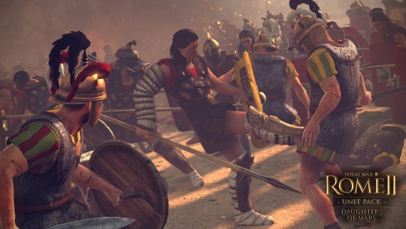 V Total War: Rome II preberaj iniciatvu eny