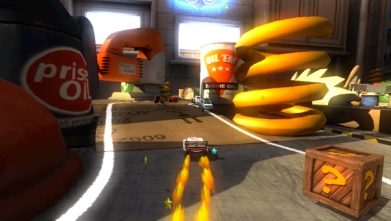 Table Top Racing tartuje na PS Vita