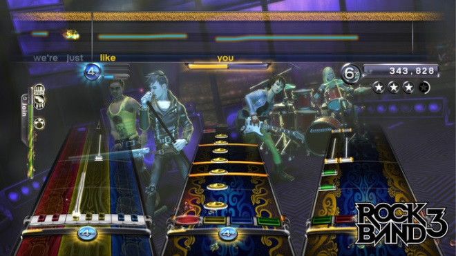 Oprte gitary, Rock Band 3 po dvoch rokoch dostane neakan DLC