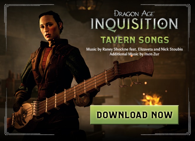 Krmov skladby z Dragon Age: Inquisition zadarmo