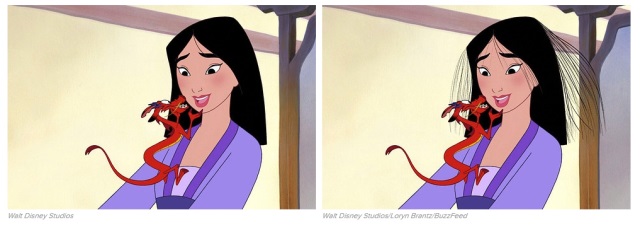 Ako by vyzerali vlasy princezien z Disneyoviek, ak by boli skuton? 
