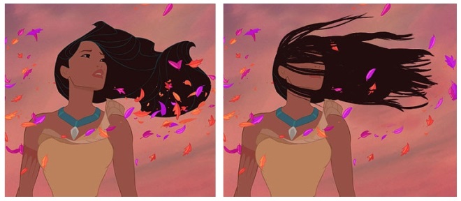Ako by vyzerali vlasy princezien z Disneyoviek, ak by boli skuton?