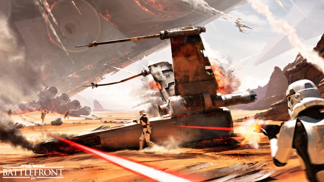 Star Wars Battlefront nm ukazuje prv zber na Battle of Jakku