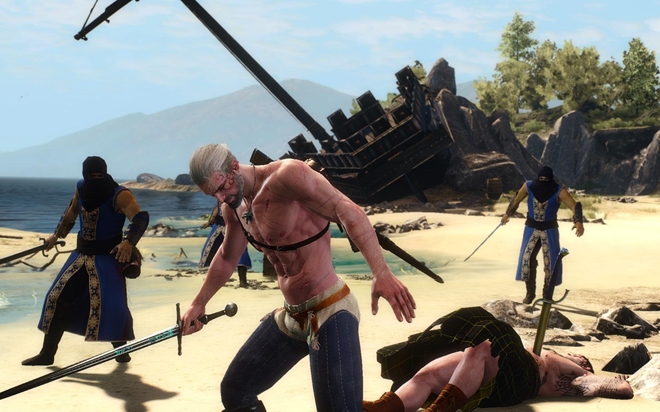 Naute sa efektvne vyuva Geraltove monosti v RPG The Witcher 3