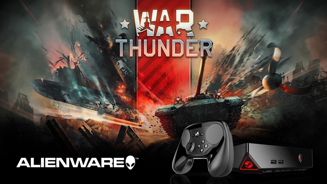 Alienware Steam Machine bude pri uveden na trh obsahova War Thunder s DLC