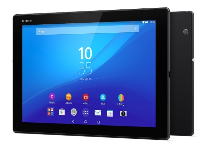 Sony ohlsilo Xperia Z4 tablet a M4 aqua mobil