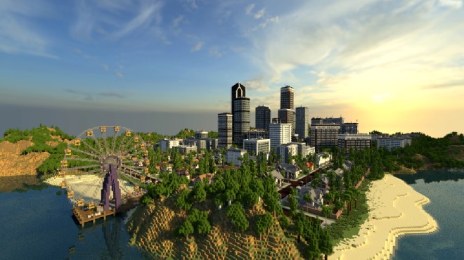 Ako vyzer Los Angeles v Minecrafte? 