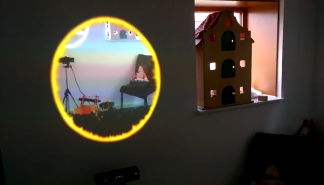 Ukaka vytvorenia Portalu pomocou Kinectu