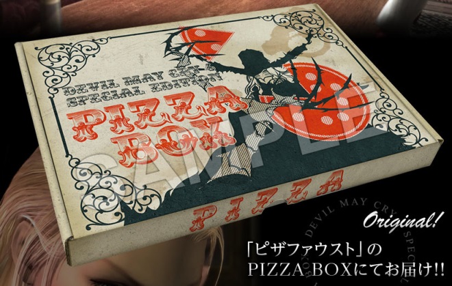 Zberatesk edcia Devil May Cry 4: Special Edition prde v krabici od pizze
