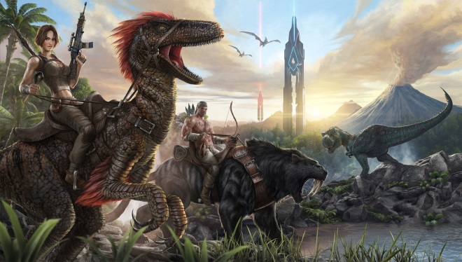 Obrovsk dinosaurie prekvapenie ARK: Survival Evolved