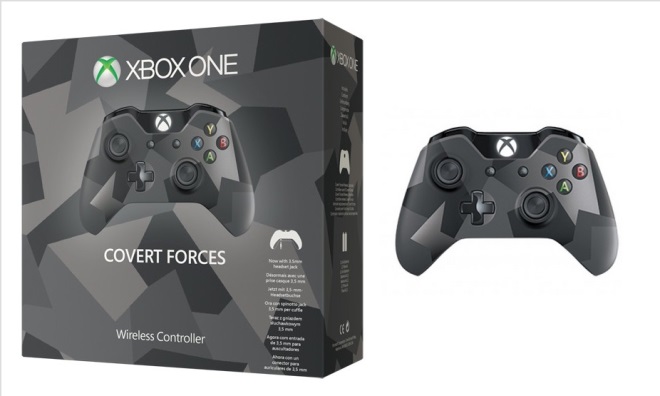Microsoft predstavil nov Xbox One gamepad s Covert Forces tmou