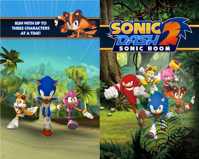 Mobiln Sonic Dash 2 sa presunul do sveta Sonic Boom