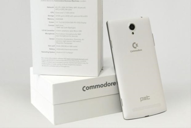 Commodore predstavil Android mobil