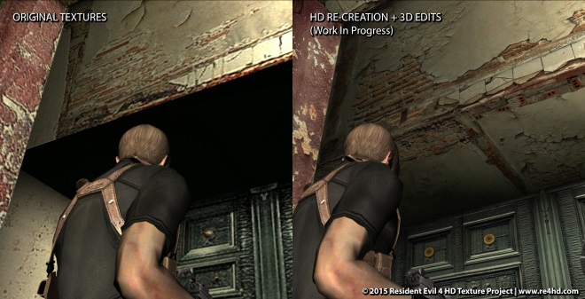 Porovnania Resident Evil 4 HD projektu