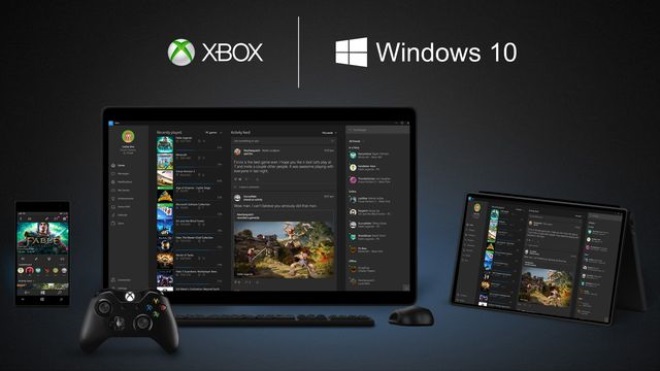 o nm Microsoft na Gamescome prezradil o hran na Windows 10?
