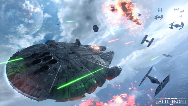 Star Wars Battlefront bliie predstavuje leteck boje