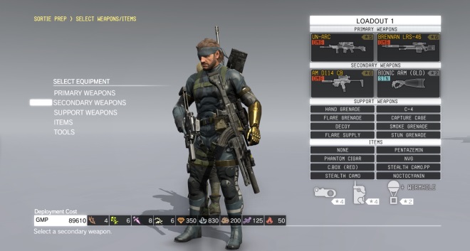 Md do Metal Gear Solid 5 odomkne vybavenie z Ground Zeroes, outfity a iastone DLC obsah