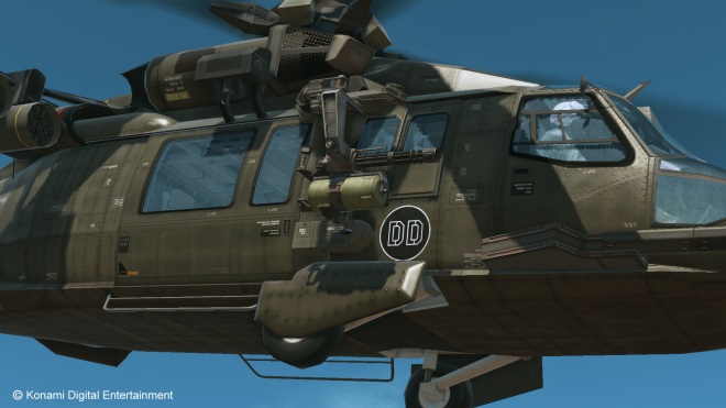 PC verzia MGS V umouje pa na helikoptre vlastn skladby