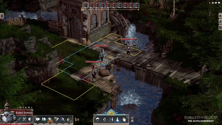 Taktick RPG Forged of Blood bude bojova o osud krovstva