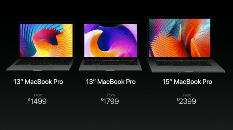 Apple predstavilo nov MacBooky s touchbarom
