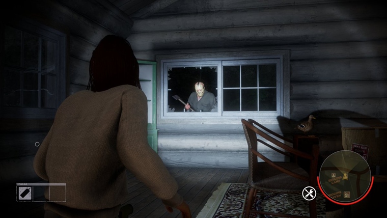 Friday the 13th ukazuje Jasona a skkanie cez okno