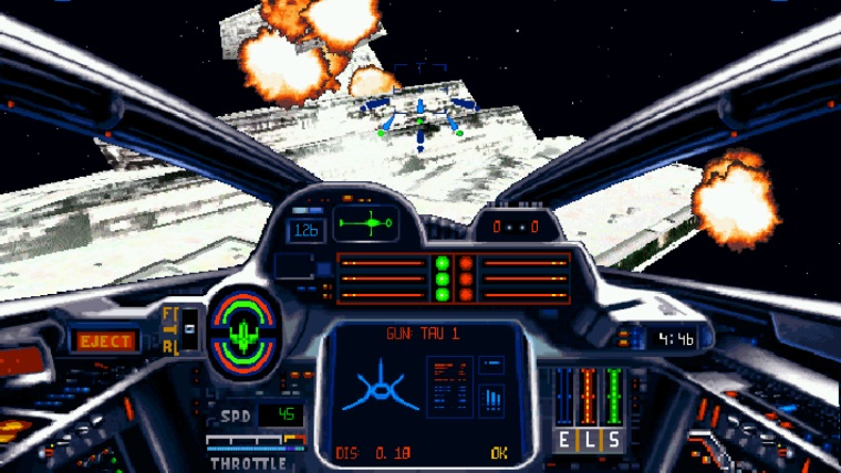 Ukka zo Star Wars: X-Wing prepracovanho na Unity engine