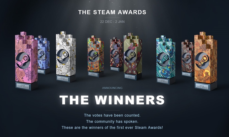 Valve vyhodnotilo Steam Awards