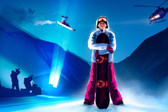 Red Bull pripravil snowboardov hru pre mobily