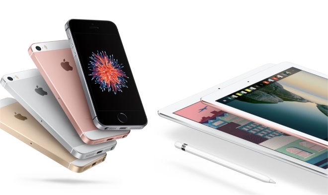Apple dnes ohlsilo tvorpalcov iPhone SE a devpalcov iPad Pro
