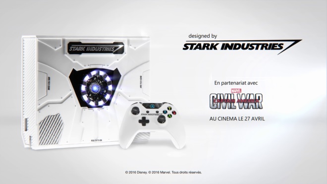Xbox One s dizajnom od Tonyho Starka