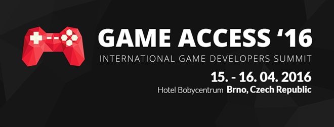 Sa o vstup na hern konferenciu Game Access 2016 v Brne