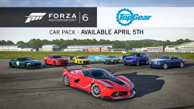 Forza Motorsport 6 dostala Top Gear balk ut