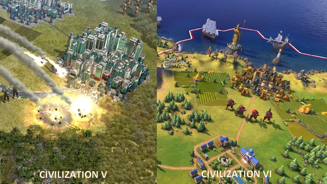 Preo autori zmenili tl grafiky v Civilization 6?