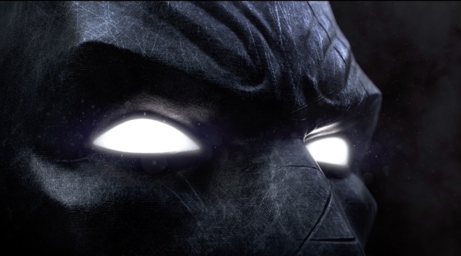 Batman: Arkham VR, v Batmanovom obleku za vyetrovanm vrd