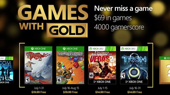 Games with Gold hry na jl predstaven