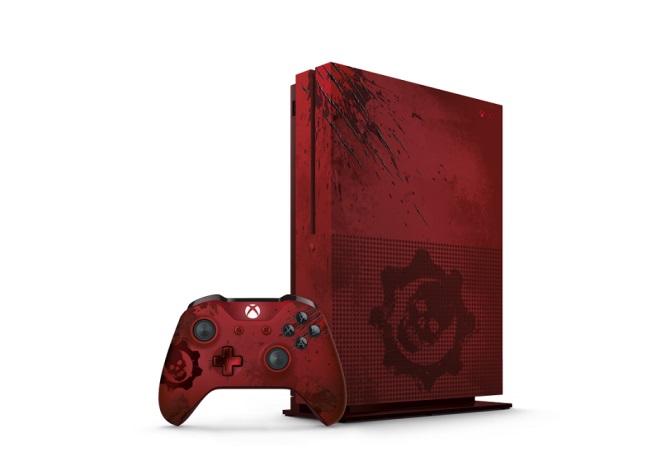 Microsoft oficilne ohlsil Gears of War 4 edciu Xbox One S konzoly