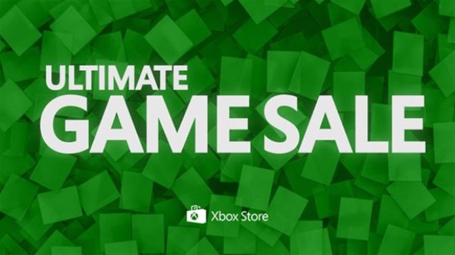 Ultimate Game Sale ukazuje zoznam zliav pre Xbox One a Xbox 360